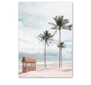 Plakat egzotyczne palmy