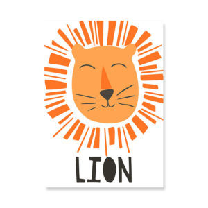 Plakat na ścianę Lion