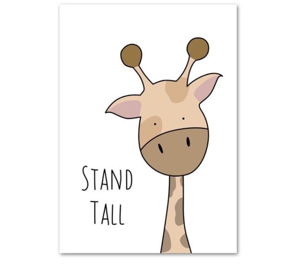 Plakat dla dzieci Stand Tall